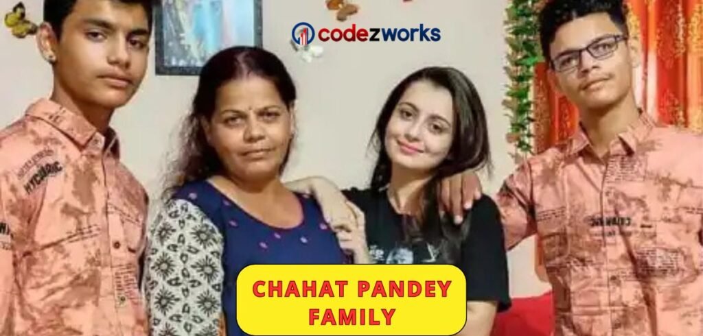 Chahat Pandey Family